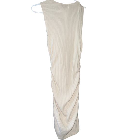 Reformation Maly Knit Dress — Ribbed Bodycon Mini, Size M - Picture 7 of 8